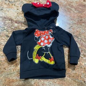 Minnie Mouse hoodie with ears
